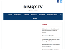 Tablet Screenshot of dimax.tv